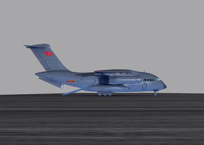 军用运输机，运20，军事大飞机，胖妞模型-军用飞机模型库-3ds Max(.max)模型下载-cg模型网