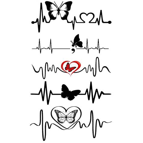Top 999+ heartbeat tattoo images – Amazing Collection heartbeat tattoo ...
