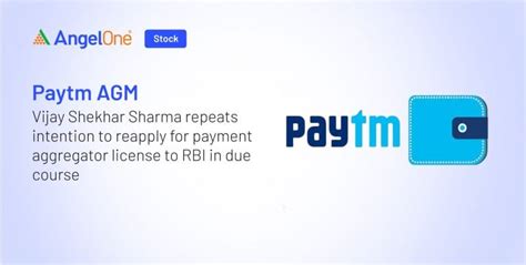 Paytm Re-Applies for Payment Aggregator License Now