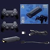 Buy M33 2.4G Wireless Game Stick Handheld Game with 4K 3D TV Output, 45 ...