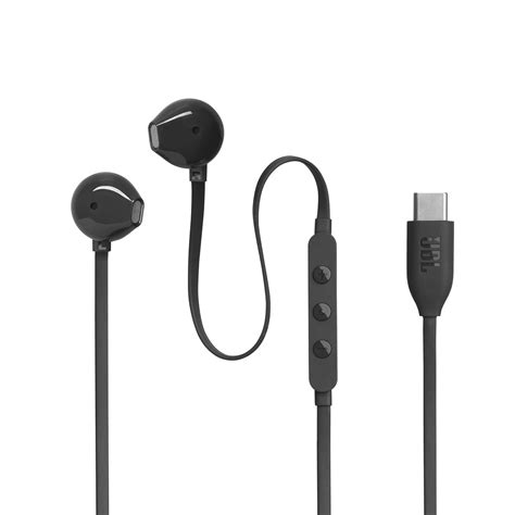 JBL Tune 305 Wired in-Ear Type C Headphones, Hi-Res Audio with Digital ...