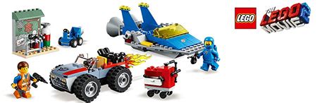 LEGO The Movie 2 Emmet and Benny’s ‘Build and Fix’ Workshop Building ...