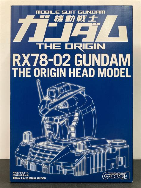 1/48 Scale RX-78-02 Gundam The Origin Head Model - 2011 October Gundam