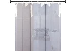 The Furnishing Tree Transparent AC Strip Curtains - Set of 6 (Each ...