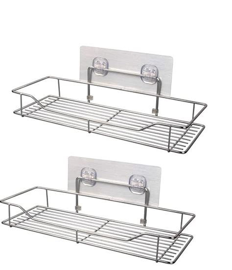 Q13 Stainless Steel Multipurpose Self Bathroom Rack, Kitchen, Home ...
