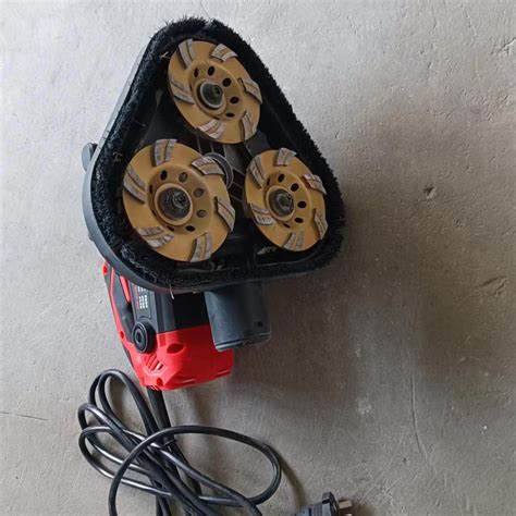 High-Power Portable Three-Head Grinder Wood Floor Sanding Machine