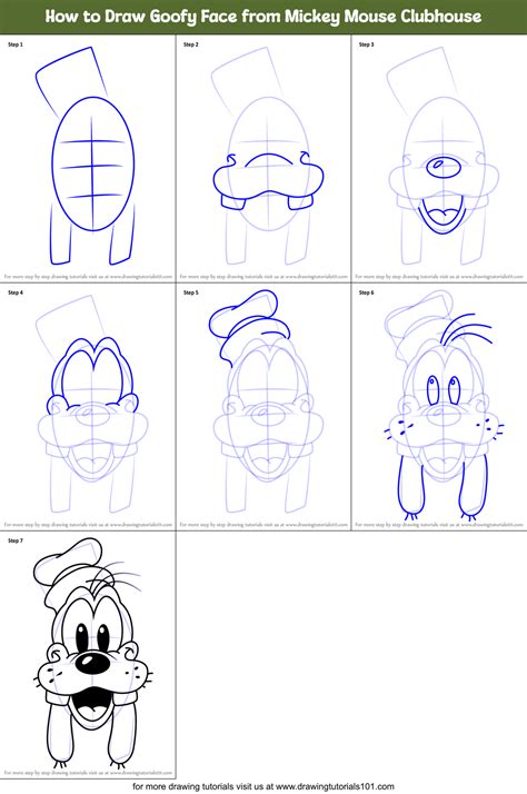 Goofy Face Drawing