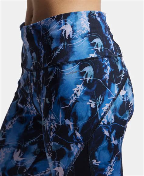 Buy Microfiber Elastane Slim Fit Capri with Back Waistband Pocket - Sky ...