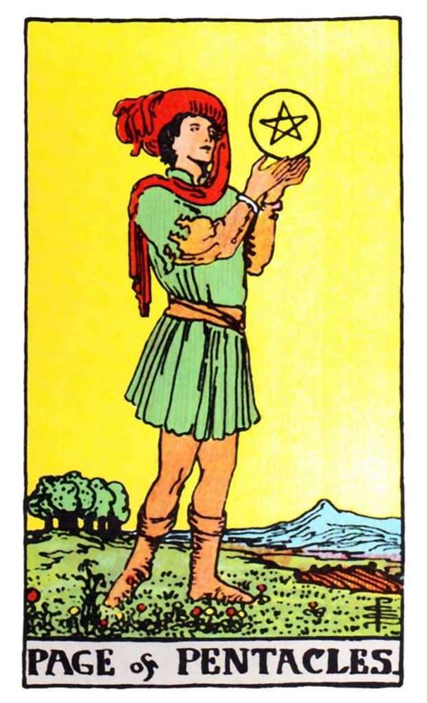 Page of Pentacles Tarot Card Meaning