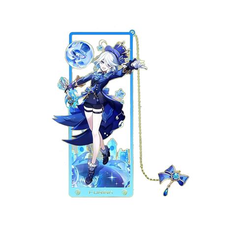 SRDEHDYE Furina Focalors with Chain Original Genshin Impact Metal ...
