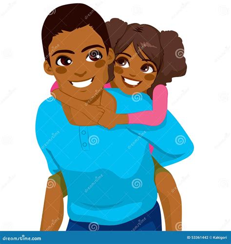 African American Father Clip Art