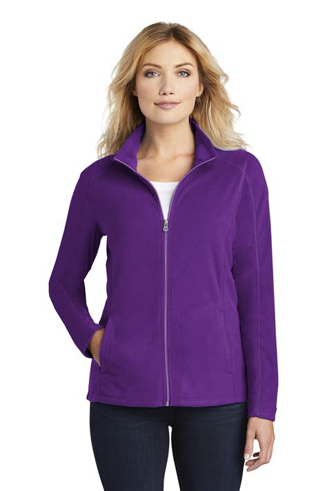 Ladies’ Full-Zip Micro-Fleece Jacket PORT AUTHORITY® L223 | Central ...