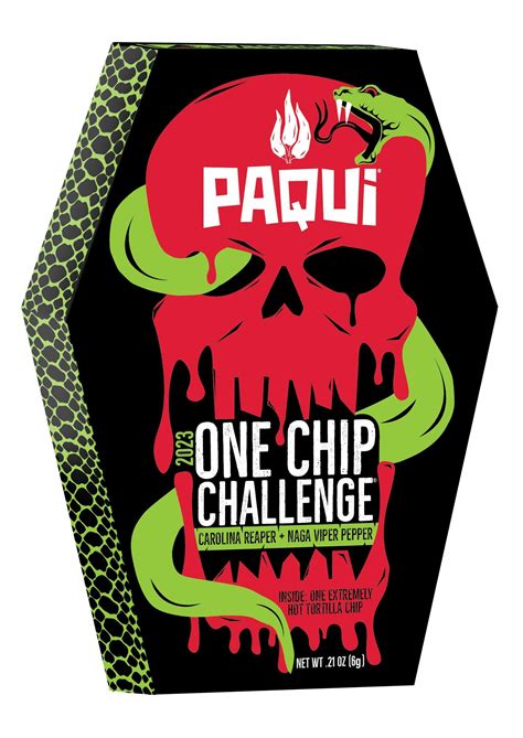 Paqui One Chip Challenge 2023, les piments Naga Viper les plus chauds