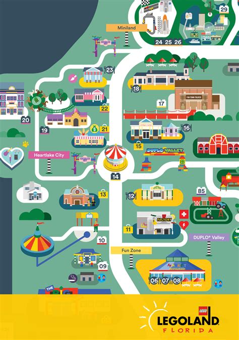 Legoland Florida Map 2016