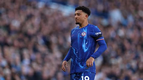 Jadon Sancho goes joint-top of bizarre Chelsea list after just three ...