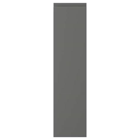 VOXTORP Door, dark grey, 20x80 cm - IKEA