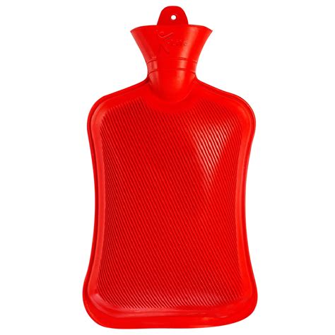 K-life Thick Rubber Non-electrical Hot Water Bag (Red)