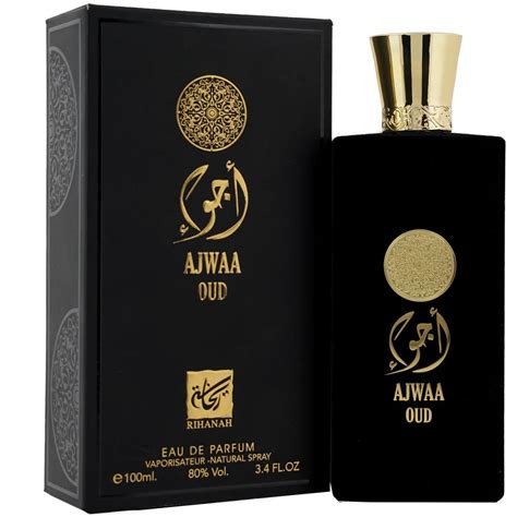 Buy Rihanah Ajwaa Oud Black Premium Imported Scent, Fresh & Soothing ...