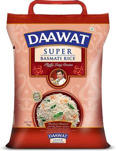 Daawat Super Basmati, 5kg Baskati Rice (Boiled) Price in India - Buy ...