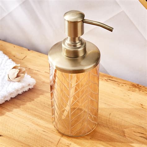 Buy Panama Petal Glass Soap Dispenser - 250ml from Home Centre at just ...