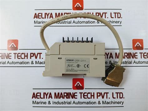 Omron Cpm1-cif11 Interface Unit E67647-wh – Aeliya Marine Tech