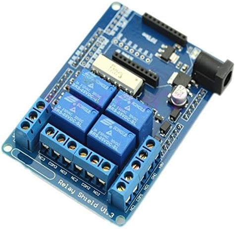 xcluma 4 Channel 5V Relay Module Extension Board Relay Shield V1.3 ...