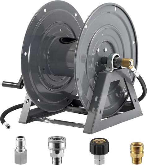 Amazon.com : M MINGLE Pressure Washer Hose Reel 300ft, Heavy Duty Hose ...