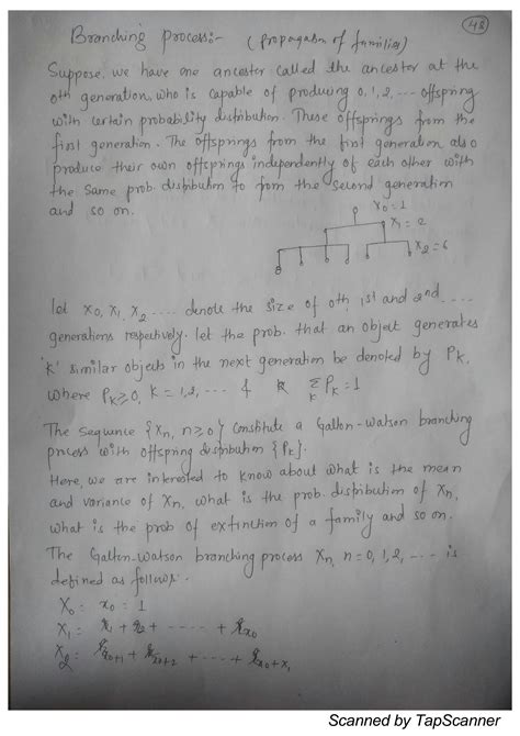 Image result for Branching Process Examples Find MU