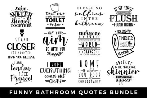 Fun Printable Bathroom Sayings: Decor Made Easy! - Printables for Everyone
