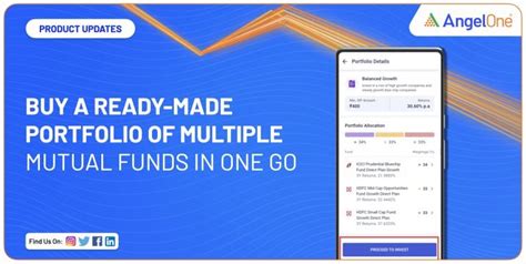 Buy a Ready-made Portfolio of Multiple Mutual Funds in One Go on Angel One