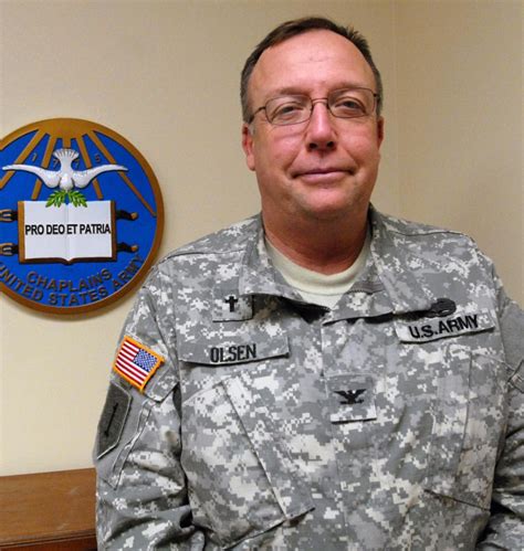 Col. Eric Olsen, chaplain, New York National Guard's top chaplain since ...
