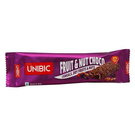 Unibic Snack Bar - Fruit & Nut Choco, 30gram Pack : Amazon.in: Grocery ...