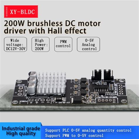 Buy DC12-30V 200W BLDC Three Phase DC Brushless Motor Controller PWM ...
