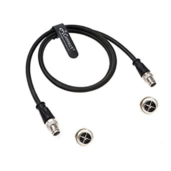 M12-X-Code Ethernet-Cable for Cognex Industrial Camera M12 X-Code 8Pin ...