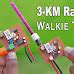 How to make a long-range 27 Mhz RF transmitter and receiver. #Walkie-Talkie