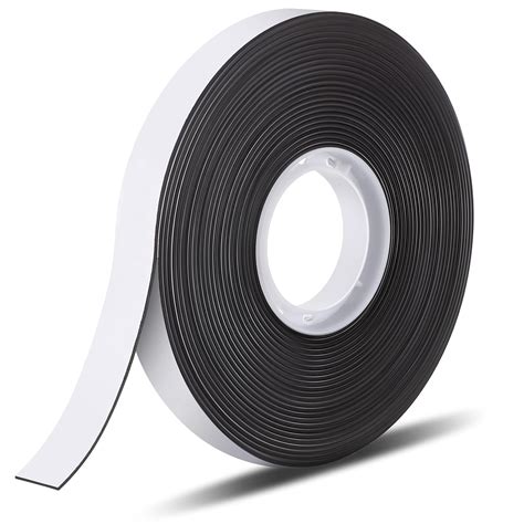 Fulmoon 150 ft Magnetic Tape Magnetic Strips with Adhesive Backing ...