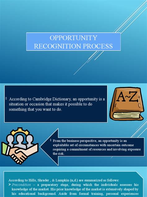 Opportunity Recognition Process 的图像结果