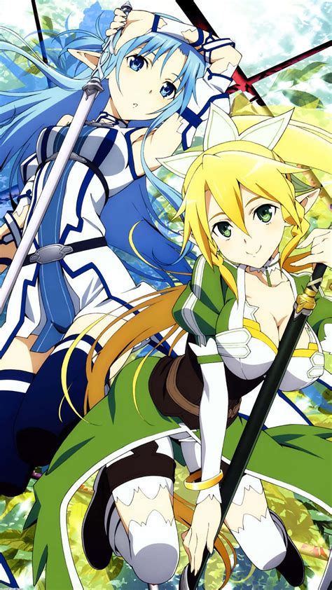 Leafa Sword Art Online Wallpaper
