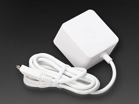 5.1V 2.5A Raspberry Pi Micro USB Power Supply - Thingbits | Reliable ...