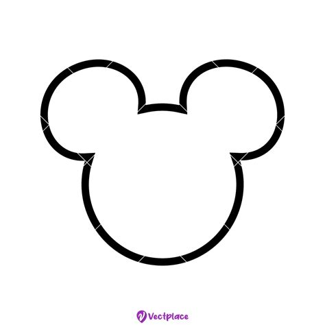 Free Printable Mickey Mouse Head - FREE Printable A-Z
