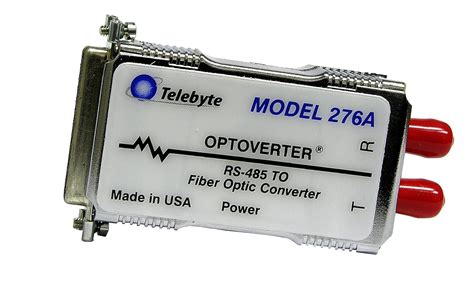 Telebyte Model 276A - RS-485 to Fiber Optic Converter : Amazon.in ...