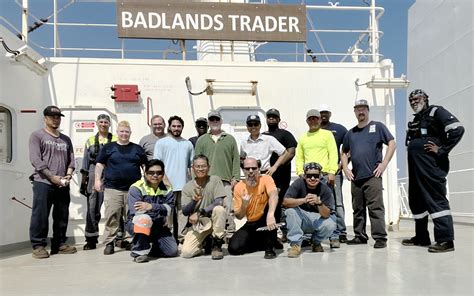 Photos: AMO aboard tanker Badlands Trader - American Maritime Officers