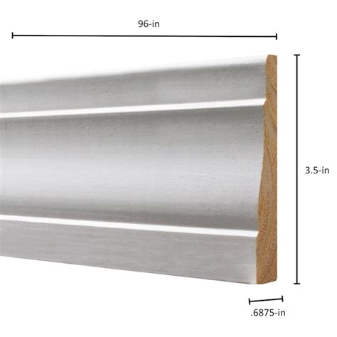 RELIABILT 11/16-in x 3-1/2-in x 8-ft Primed Pine 444 Casing in the ...