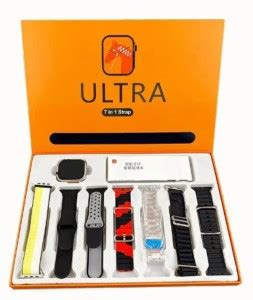 TECHMAZE 7 in1 Ultra Honeycomp Edition smart watch with WiFi GPS SIM ...