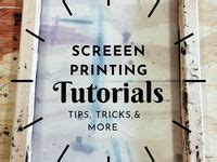 Image result for Screen Printing Hacks