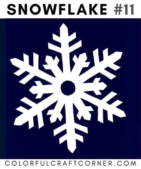 Image result for Simple Snowflake Patterns Printable