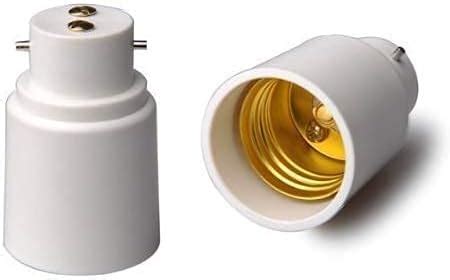 Buy TOTAL LED LIGHT B22 to E27 PP Screw Base Converter Socket Lamp Bulb ...
