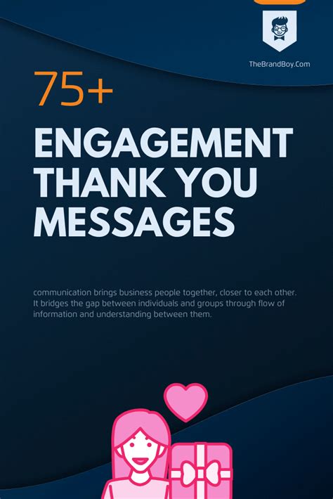 engagement party thank you message