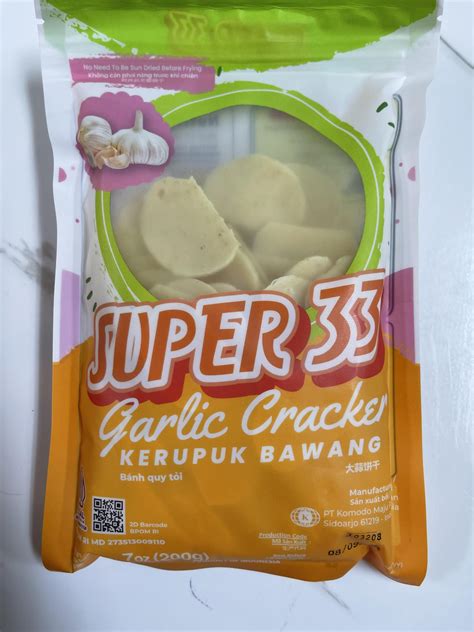 Super Titi Garlic Cracker Kerupuk BAWANG 200g – Maya Asian Market