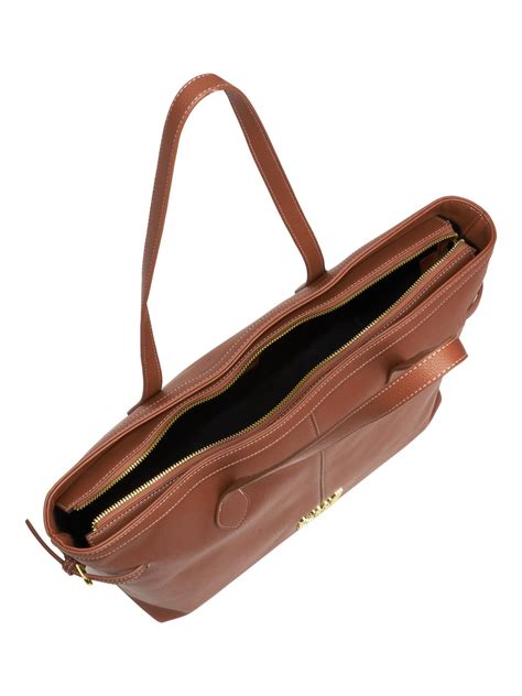 Buy Cavalli Class Brown Synthetic Pelia Tote Bag Online